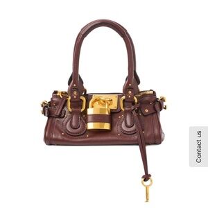 Chloe Paddington Leather Shoulder Bag